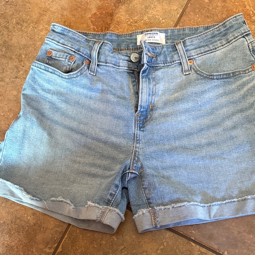 Denizen from Levi's Women's Faded Blue Jean Shorts